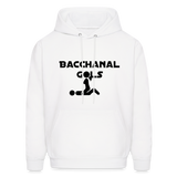 Bacchanal Girls Logo Custom Unisex Hoodie - Women - white