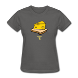 Cheese On Bread Custom Tee Shirt - Women - charcoal