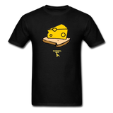 Cheese On Bread Custom Tee Shirt - Men - black