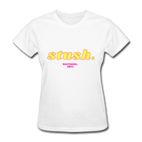 Stush Custom Tee Shirt - Women - white