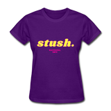 Stush Custom Tee Shirt - Women - purple