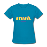 Stush Custom Tee Shirt - Women - turquoise