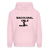 Bacchanal Girls Logo Custom Unisex Hoodie - Women - pale pink