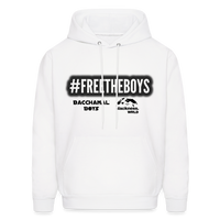 Free Bacchanal Boys Custom Unisex Hoodie - White - white