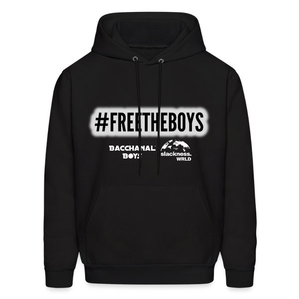 Free Bacchanal Boys Custom Unisex Hoodie - Black - black