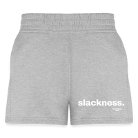 slackness. Women’s Custom Shorts - heather gray