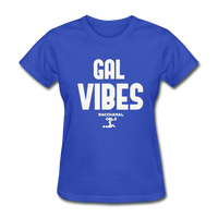 Gal Vibes Custom Tee Shirt - royal blue