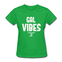 Gal Vibes Custom Tee Shirt - bright green