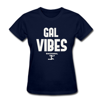 Gal Vibes Custom Tee Shirt - navy